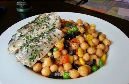 Sardine Bean salad