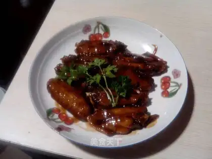 Coke chicken wings