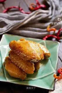 Roasted chicken wings