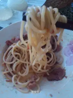 Spaghetti ketchup