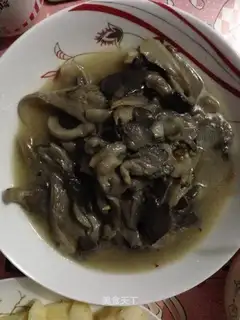 Fired mushrooms