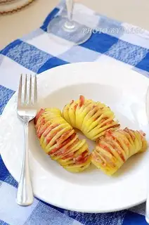 Bacon organ roasted potatoes