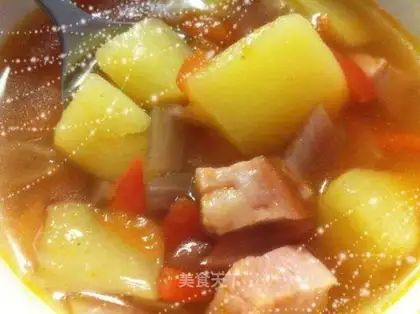 Ham borscht