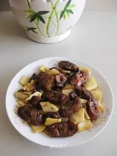 Weenie fried abalone mushrooms