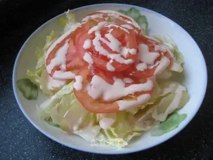 The salad