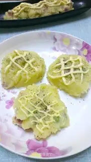 Salad mashed potatoes