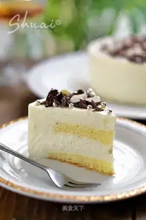 The durian mousse cake