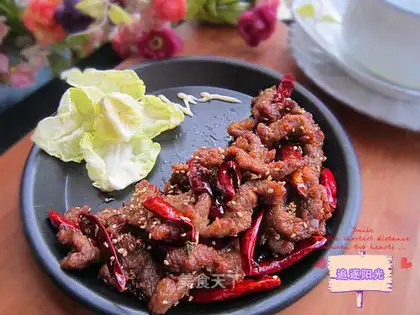 Spicy beef