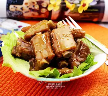 Sugar vinegar ribs