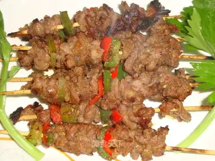 And roasted lamb