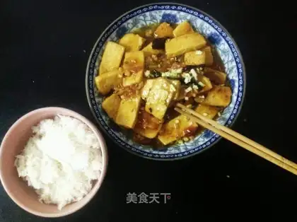 Homemade tofu
