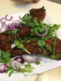 The lamb chop