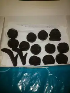 Homemade rose model chocolate