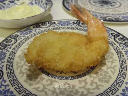 Gold butterfly shrimp
