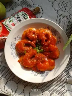 Delicious eggplant shrimp