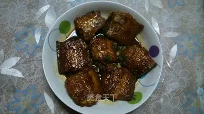 Red-fried fish
