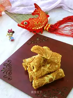 Spicy egg rolls