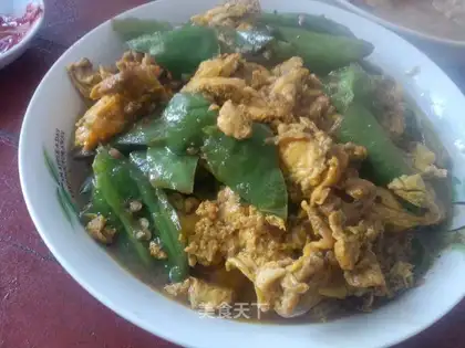 Soy fried eggs