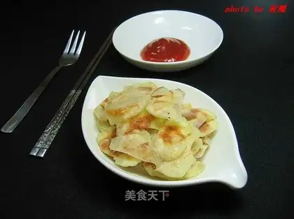 Microwave oil-free chips