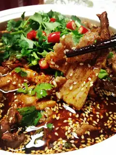 Boiled meat