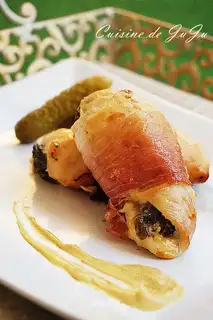 Bacon spinach