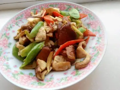 Fried mushrooms