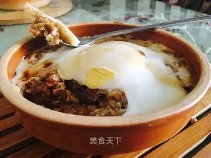 Meat and eggs