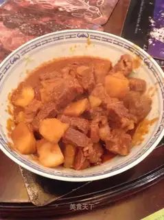 Curry beef