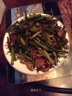 Garlic fried meat