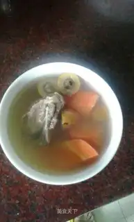 Bones soup for olives