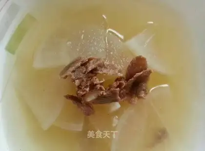 Beef carrot soup