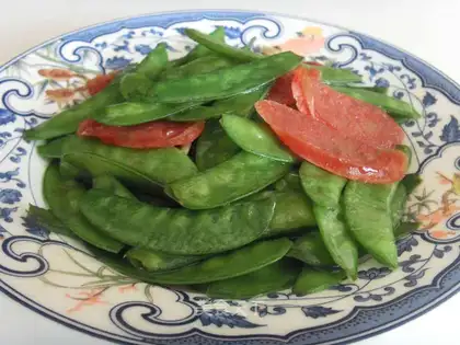 Weenie fried Dutch beans
