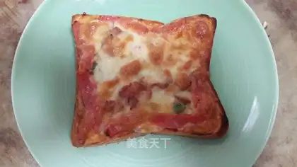 Toast mini pizza