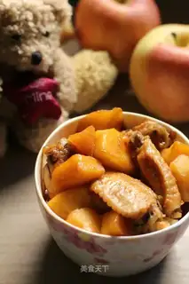Apple chicken wings