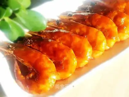 Eggplant shrimp