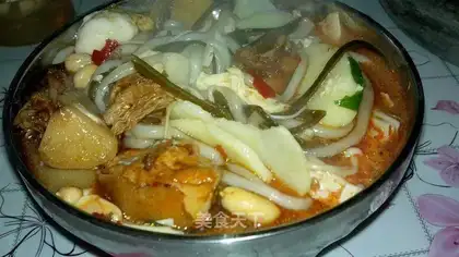 Three spicy potatoes