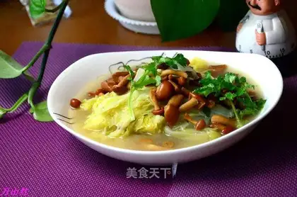 Rolling mushroom stew