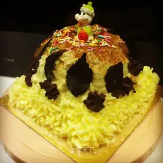 Chocolate milk double cake