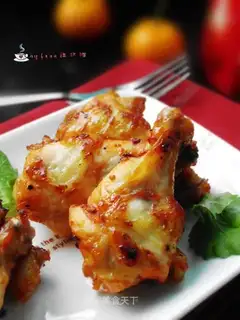 Roasted chicken wings