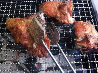 Royally roasted pork chops