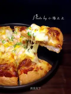 Shrimp pizza
