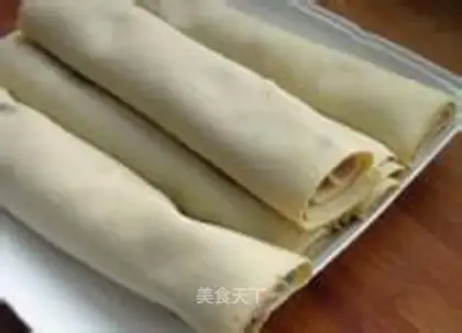 Slag tofu rolls