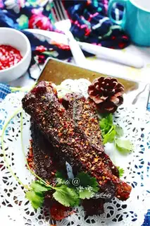 Secret roasted ribs