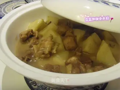 Chicken stew potatoes