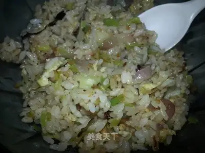 Delicious egg fried rice