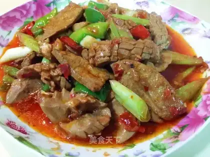 The liver and the waist are fried