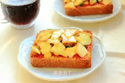 Toast pizza