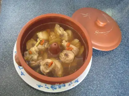 Scrambled chicken