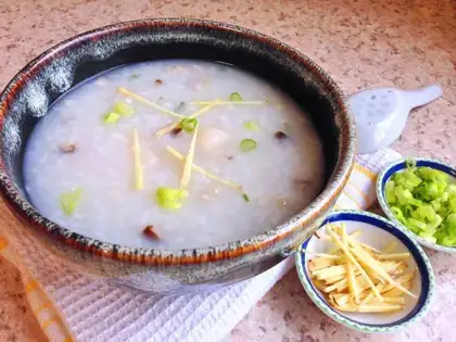 Porridge of mushrooms