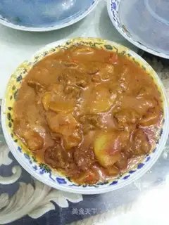 Curry beef